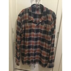 Vans XXL men’s long sleeve plaid shirt high quality thick material like new